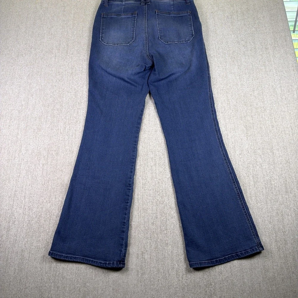 Democracy‎ Jeans Womens 8 Bootcut Utility Pocket High Rise Stretch Ab Technology